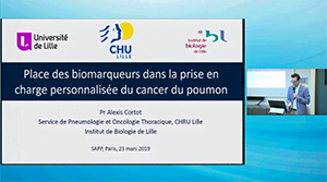 Place des biomarqueuyrs dans le cancer du poumon